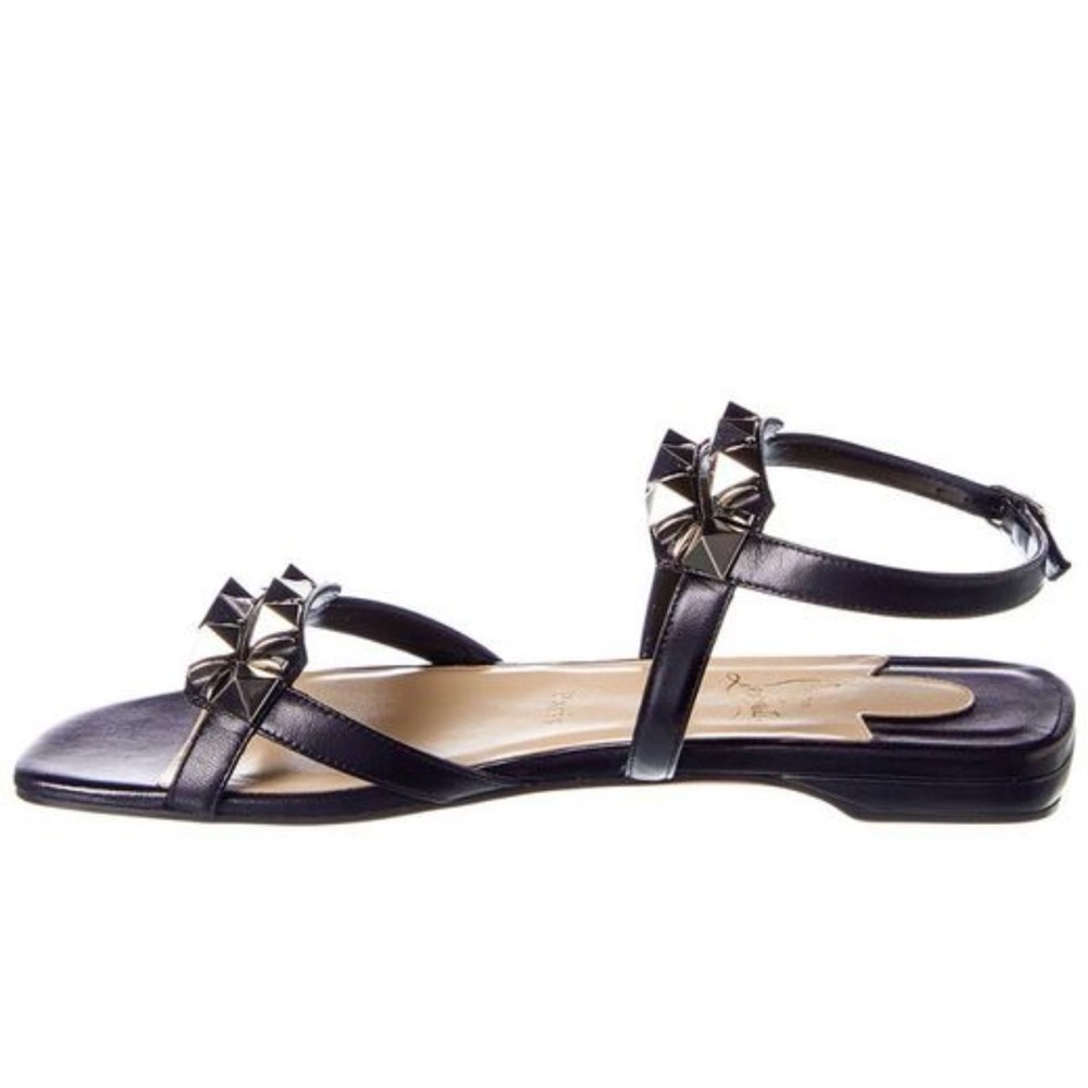 Gallerietta flat leather sandal - Picture 2 of 4